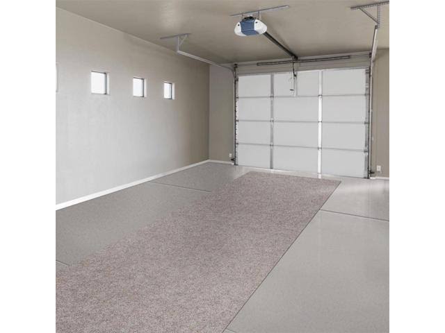 Brown 6 Feet x 20 Feet Indoor Outdoor Carpet with Rubber Backing B792411