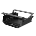 Black Self-Adhesive Under Desk Storage Shelf A79336