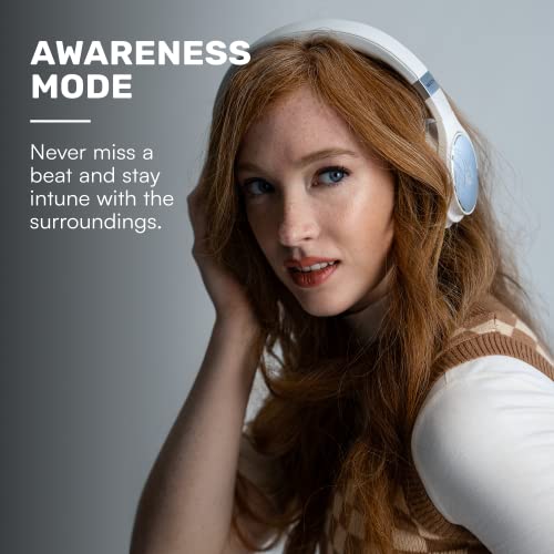 Wireless Bluetooth Over Ear Headphones with Active Noise Cancelling (Black) A37607