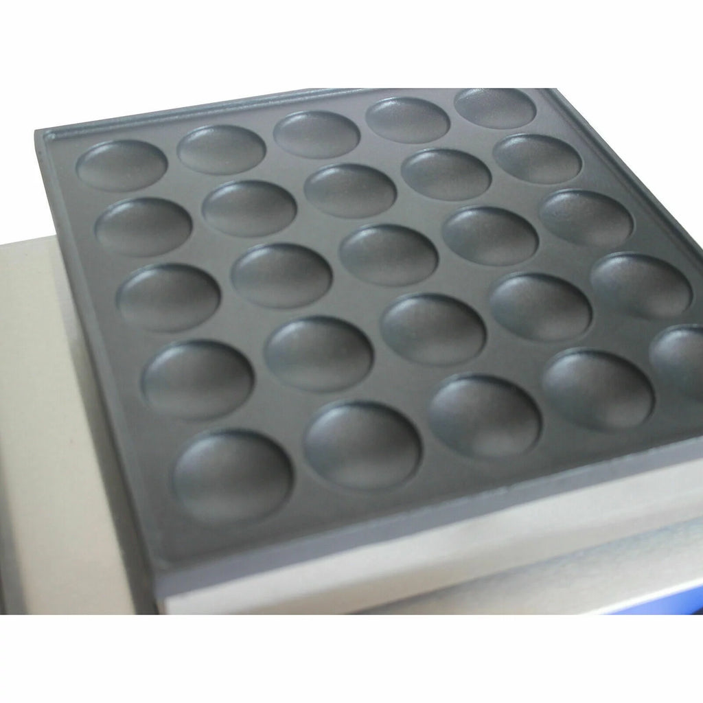 1600W 25 + 25 Pcs Mini Stainless Steel Nonstick Waffle Maker I7660