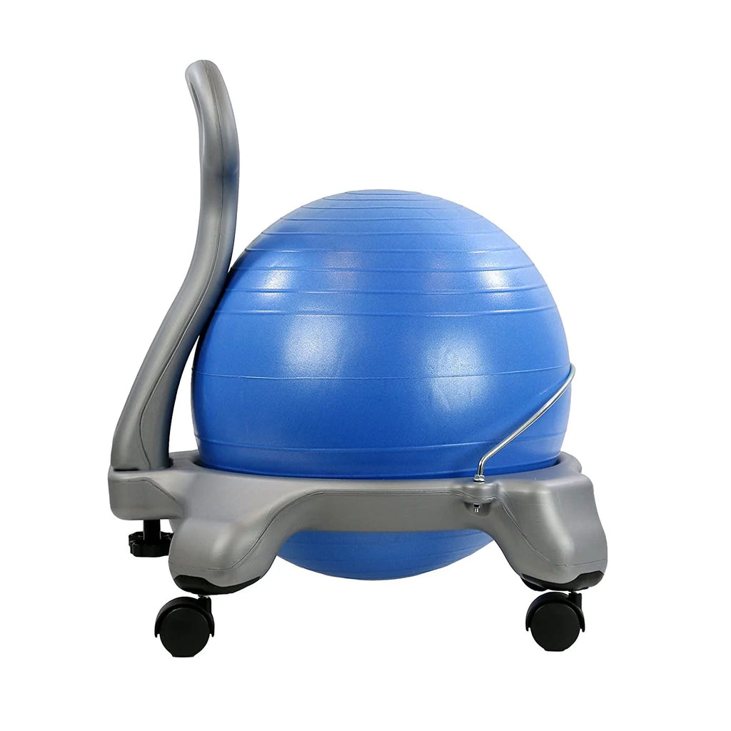 Plastic Mobile Ball Chair with Back M2940