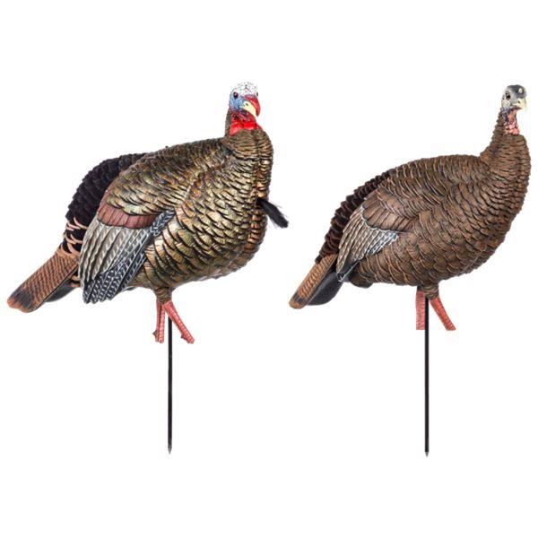 Carbon Jake and Hen Turkey Decoy Combo H13555