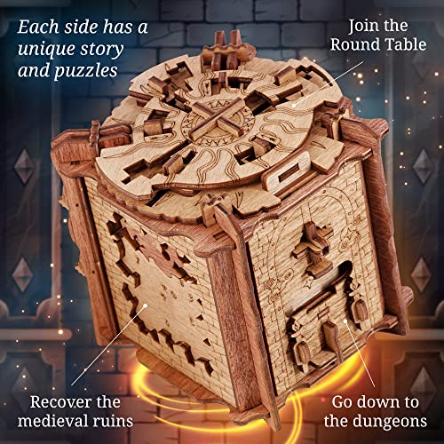 3D Wooden Puzzle Box L41065