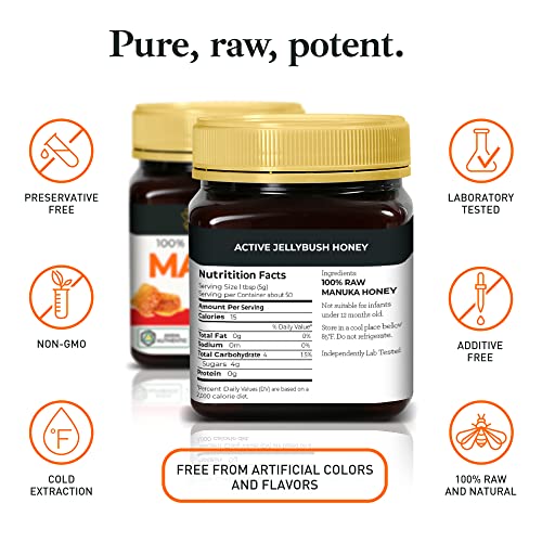 Manuka Honey MGO 850+ UMF 20+ Raw Organic 250g F257