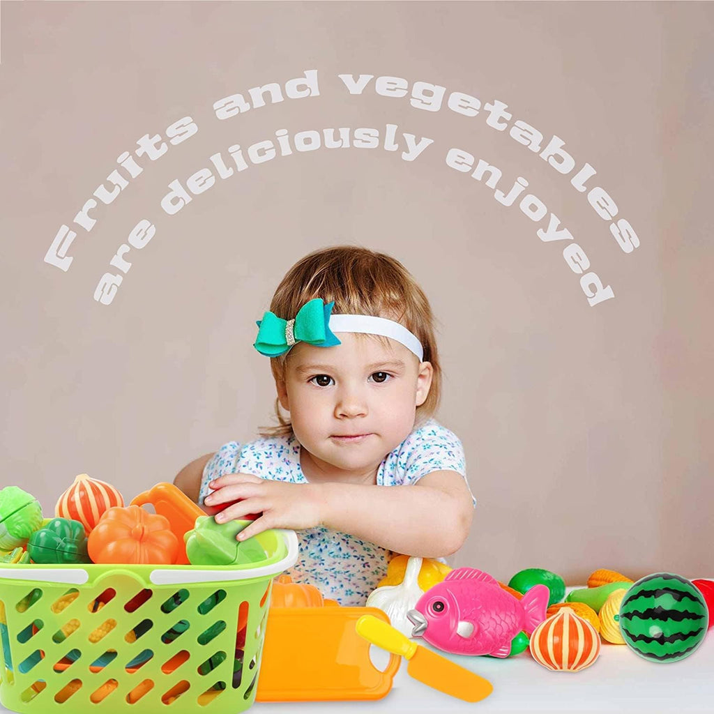 40pcs Cutting Play Food Set R36404