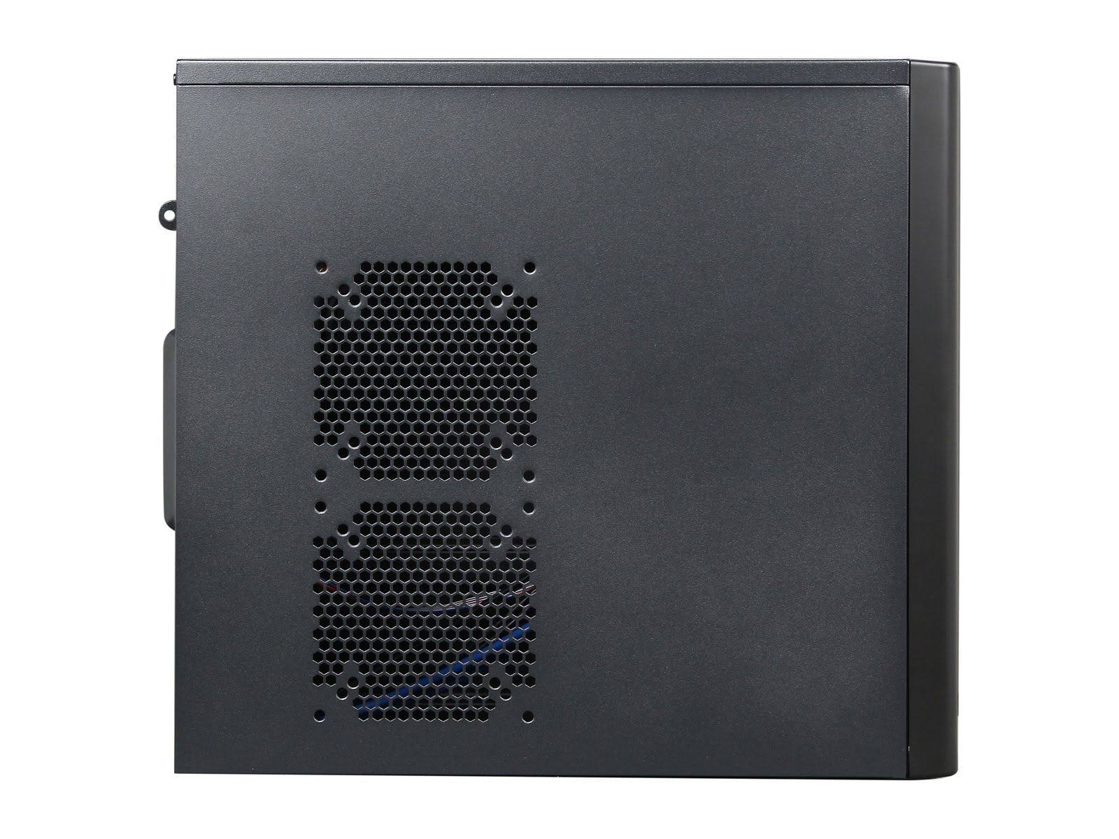Micro-ATX Mini Tower Computer Case with Dual USB 3.0 Dual Fans D609527