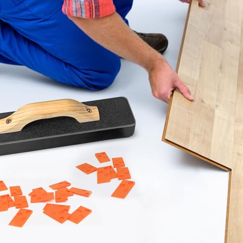 4 in 1 Floor Installation Kit with Tapping Block, Pull Bar, 40pc Spacers, Rubber Mallet Z47288