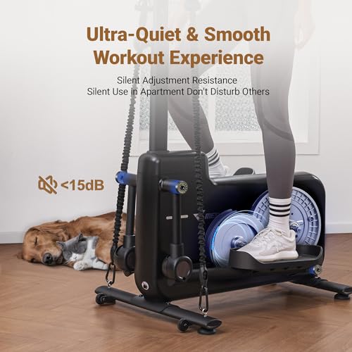Compact Elliptical Exercise Machine with Magnetic Driving System 16 Resistance Levels T99854