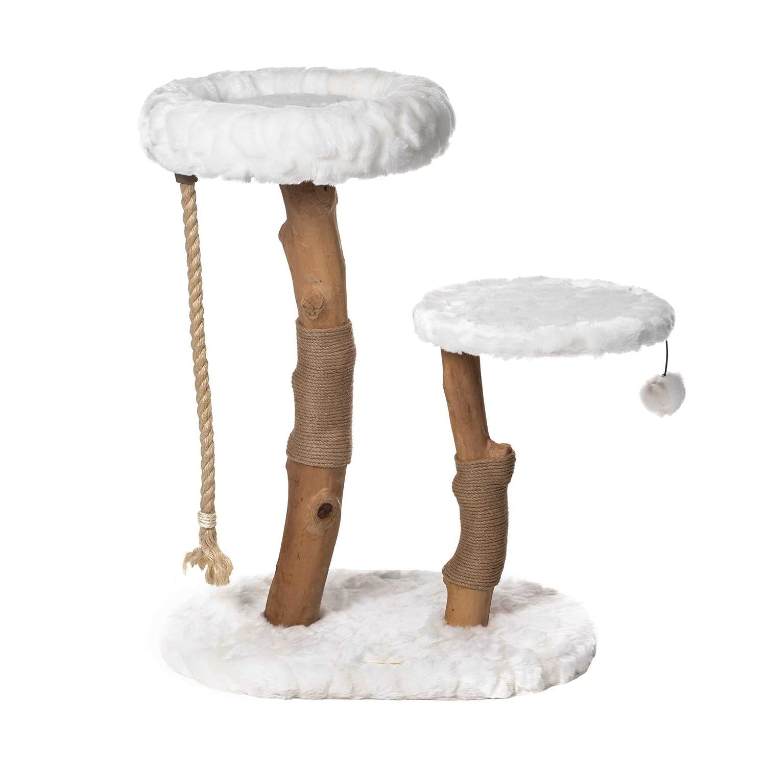 Modern Wooden Cat Tree D379