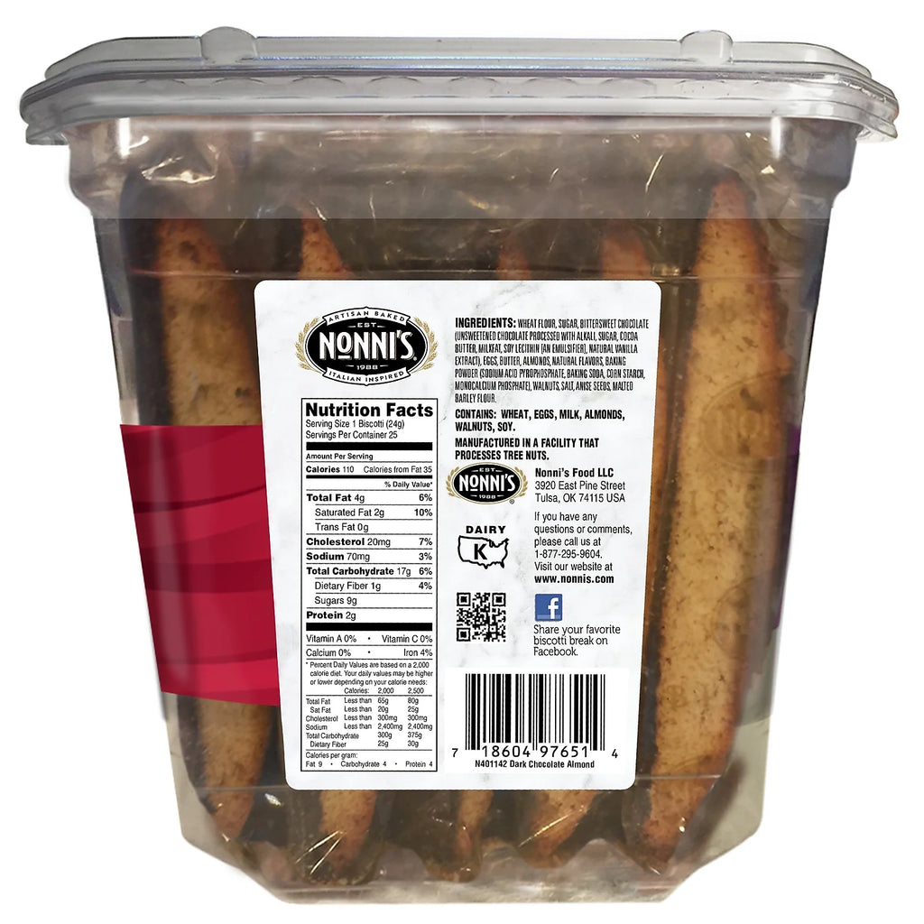 Dark Chocolate Almond Biscotti G63723