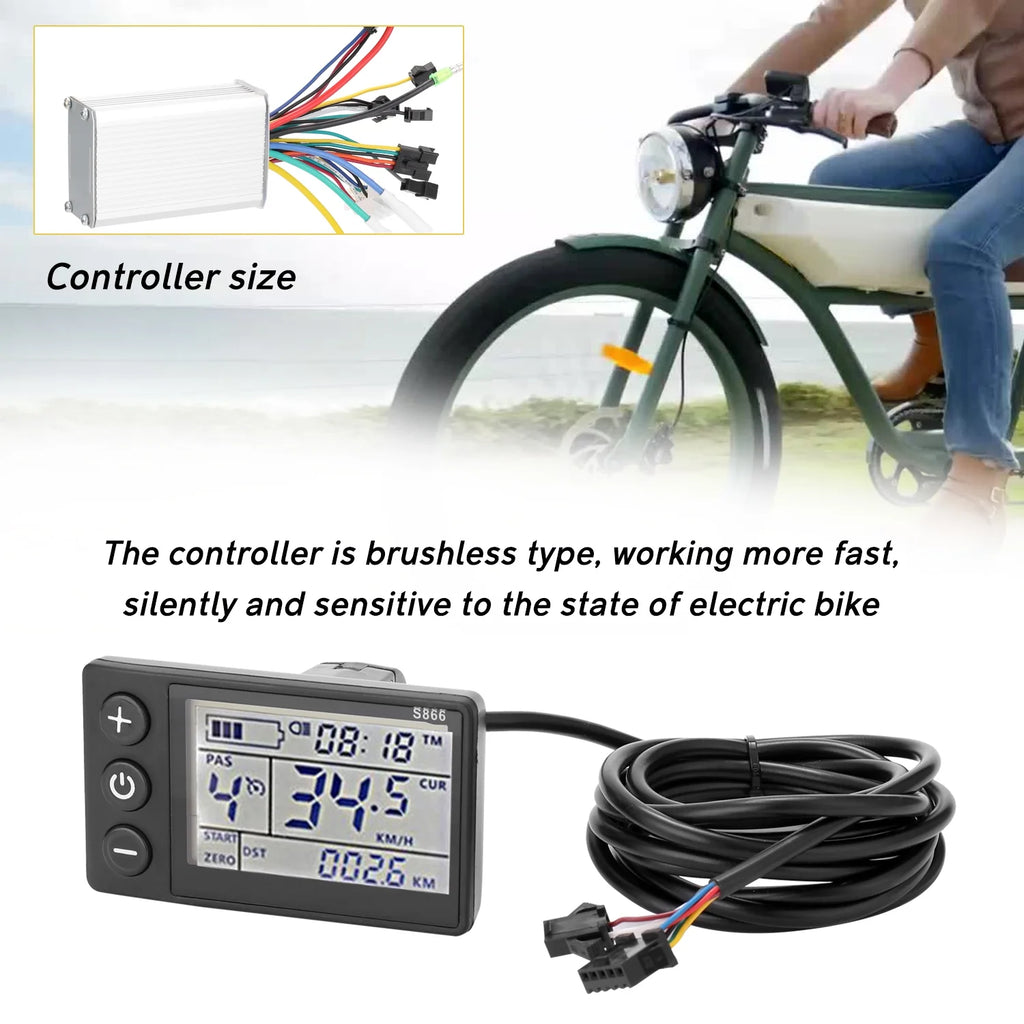 Brushless E-bike Controller with LCD Display Y49544