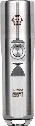 Titanium LED Flashlight, 1000 Lumen, Rechargeable Keychain Flashlight with Replaceable Batteries J599864