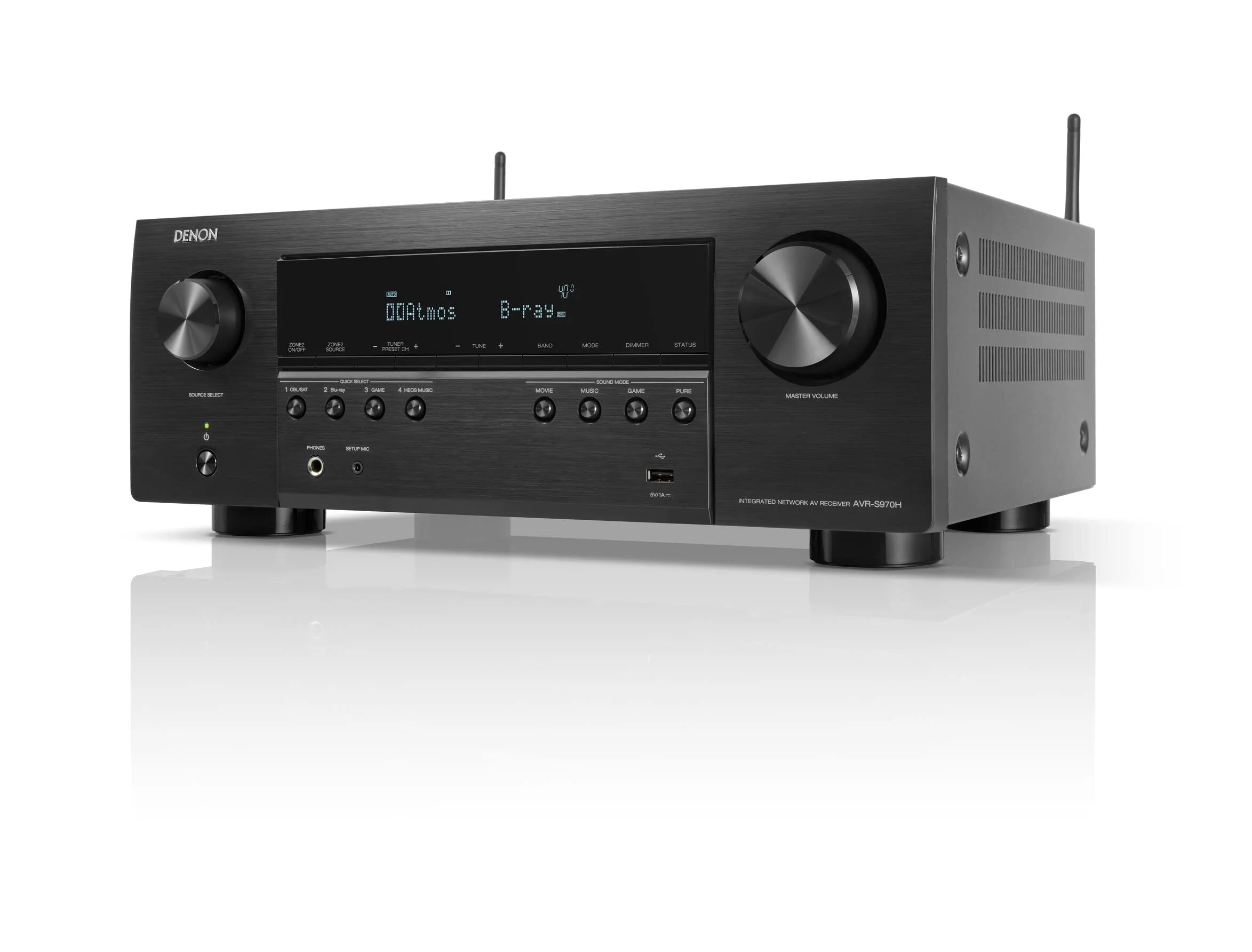 Restored 7.2 Channel 8K AV Home Theater Receiver N396