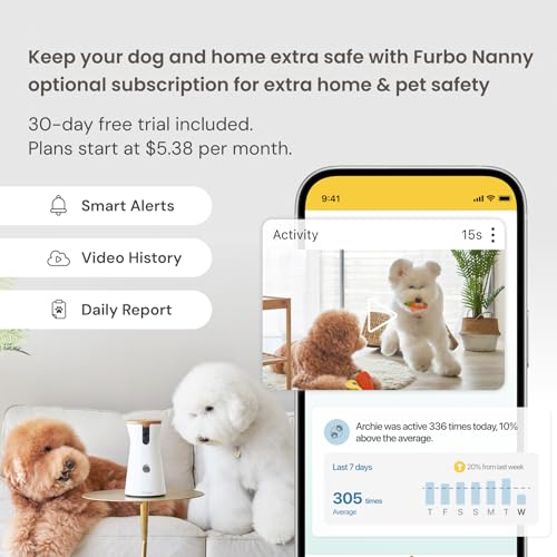 Pet Camera with 2-Way Audio, Mountable Smart Cam S7700