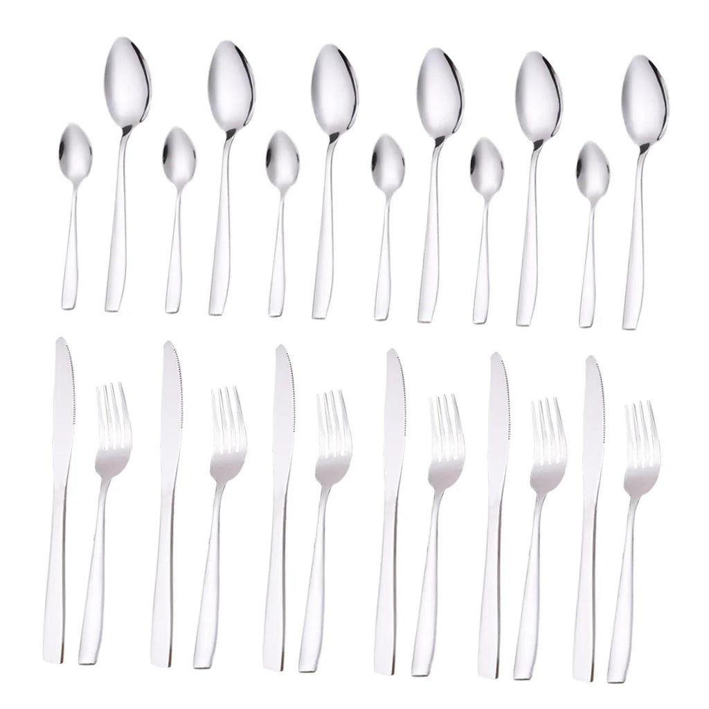 24 Pcs Stainless Steel Flatware Drying Rack K851