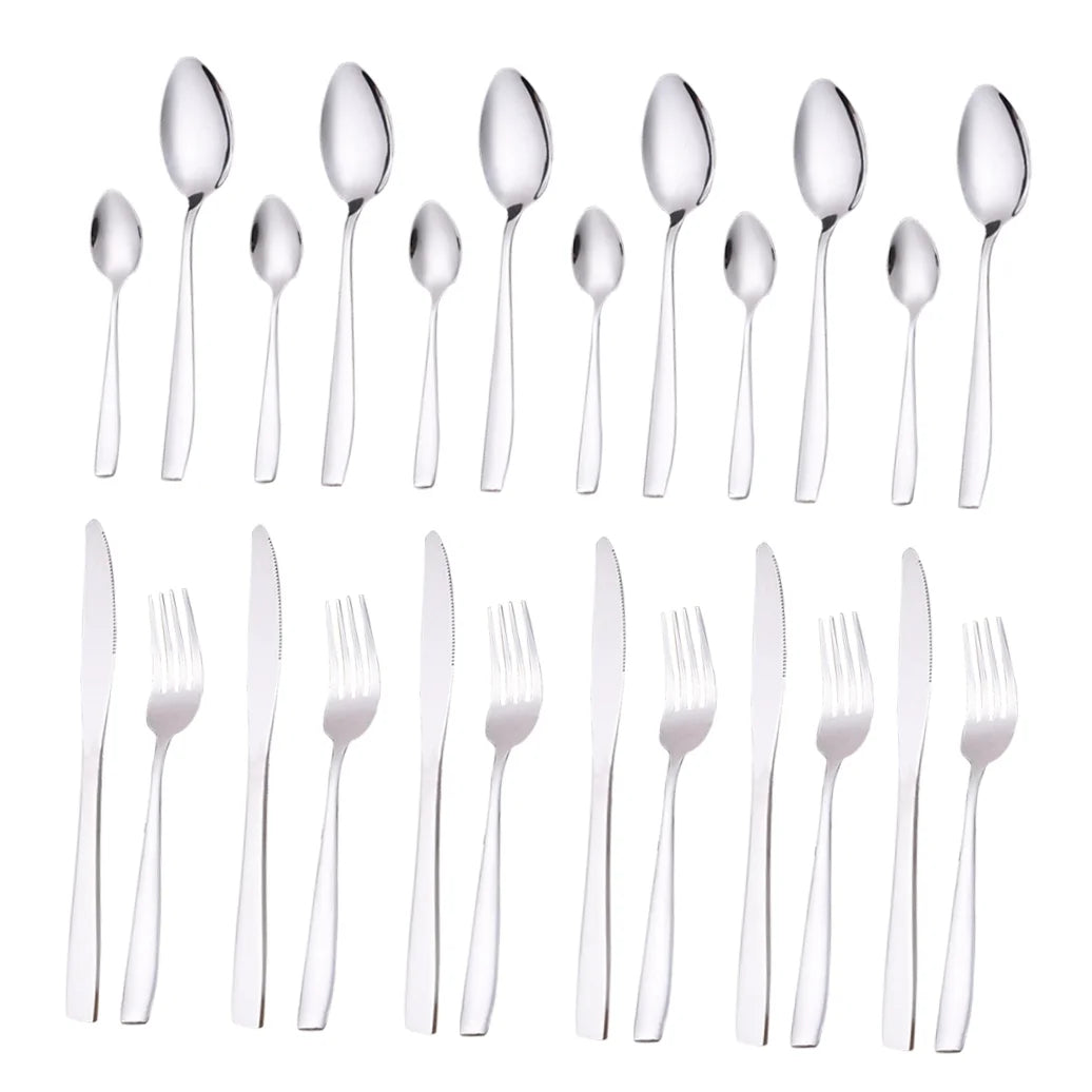 24 Pcs Stainless Steel Flatware Drying Rack K851