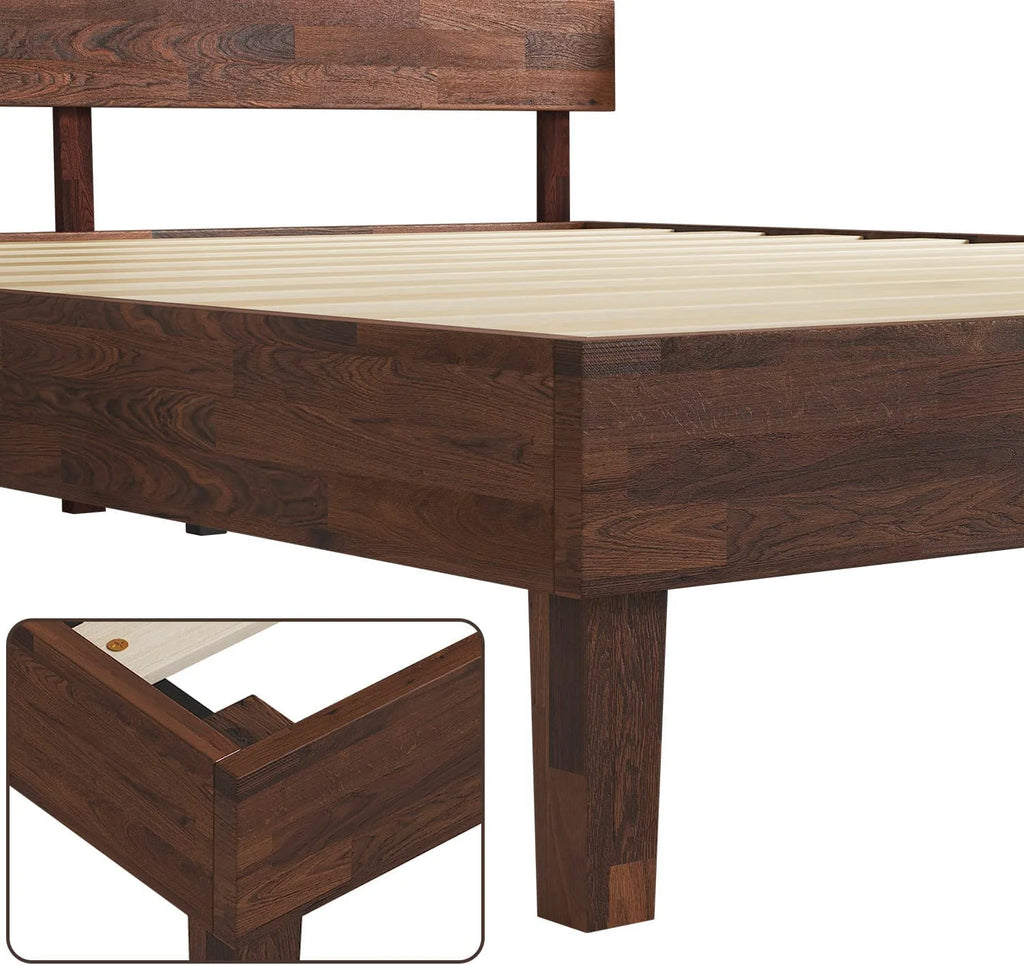 14 Inch Queen Solid Wood Platform Bed X20294