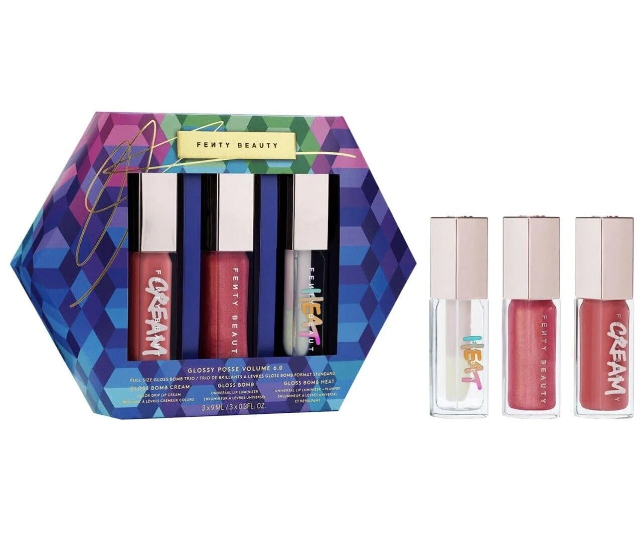 Full Size Lip Gloss Trio V93779