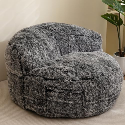 Faux Fur Giant Bean Bag Chair X608