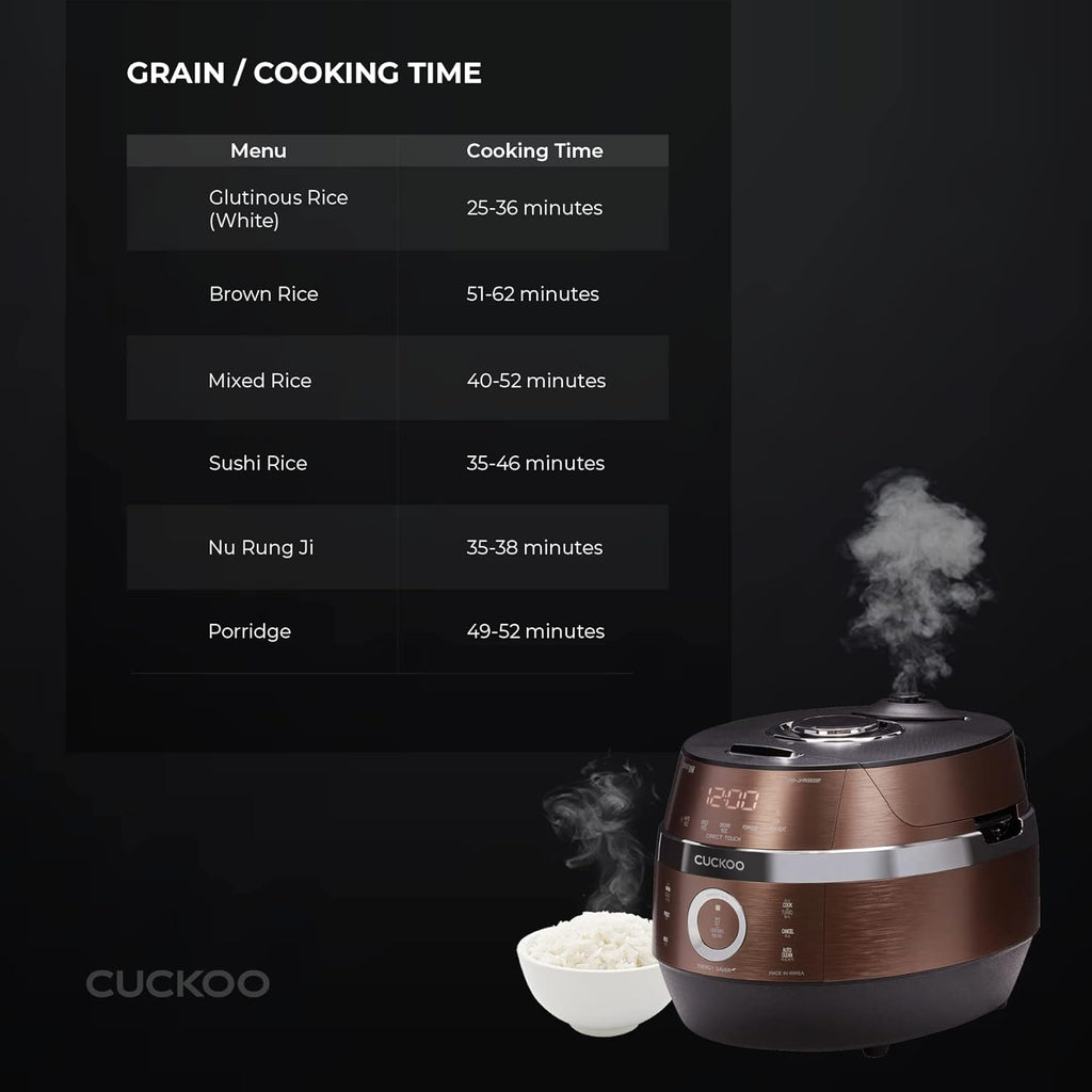 6-Cup Induction Heating Pressure Rice Cooker, Copper (Renewed) W550048
