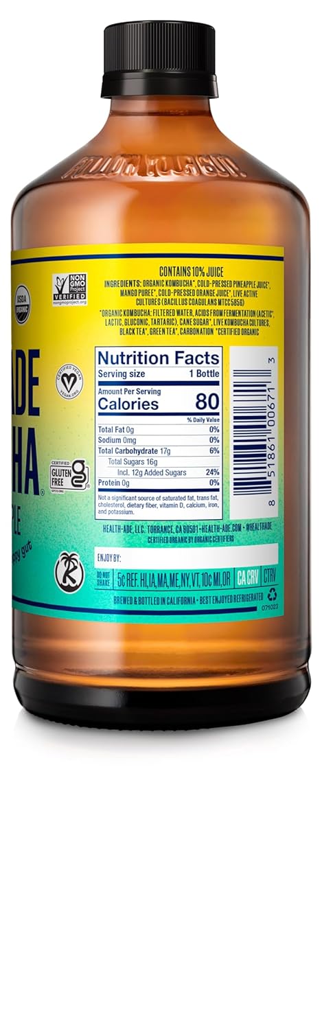 Tropical Punch Kombucha, 16oz M100073