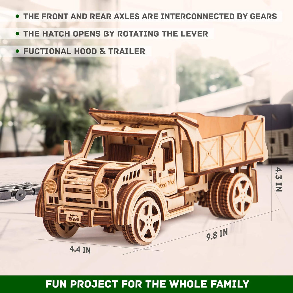 3D Wooden Puzzle Truck Bundle Y20126