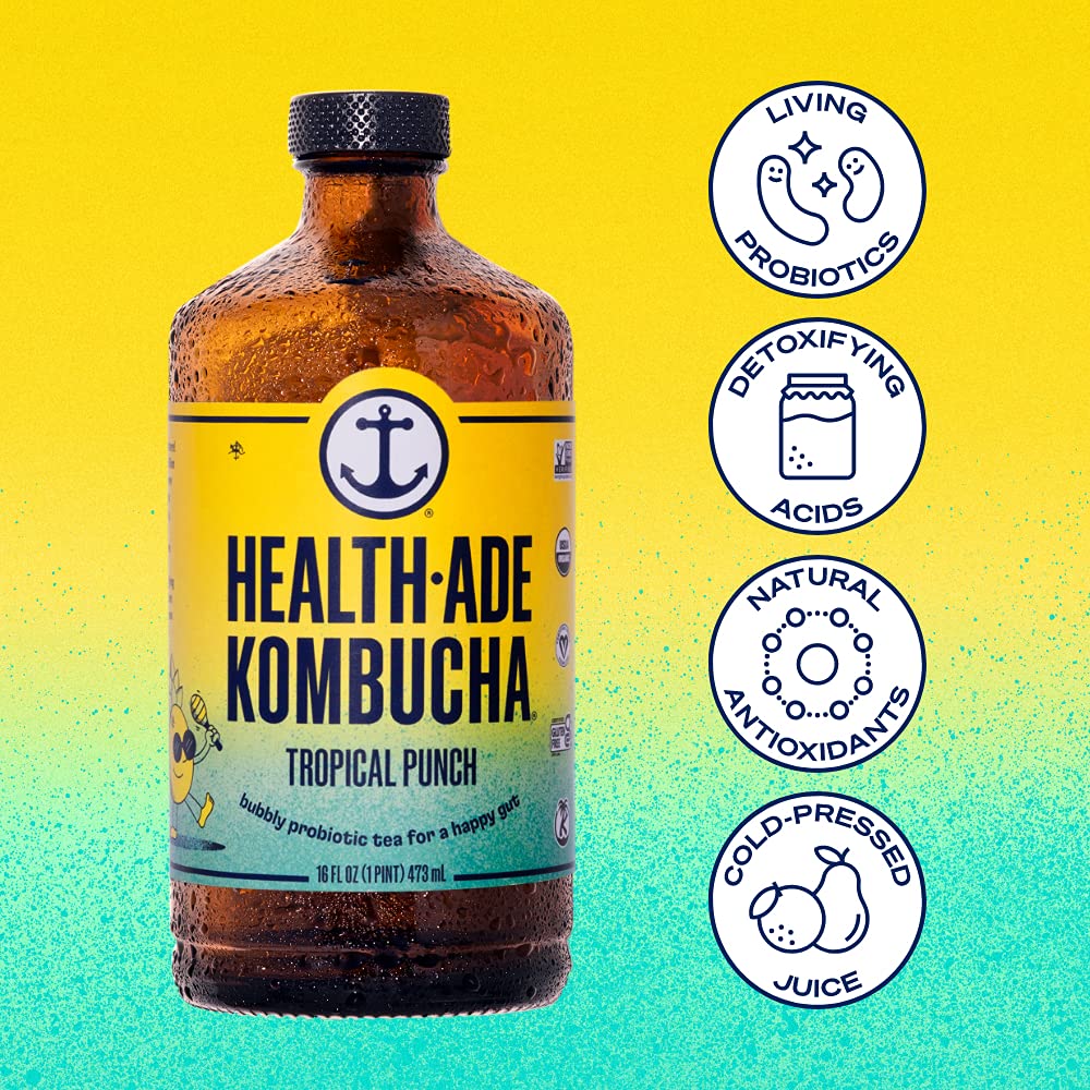 Tropical Punch Kombucha, 16oz M100073