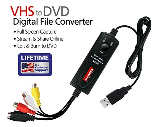 VC500 VHS to Digital File Converter D13261