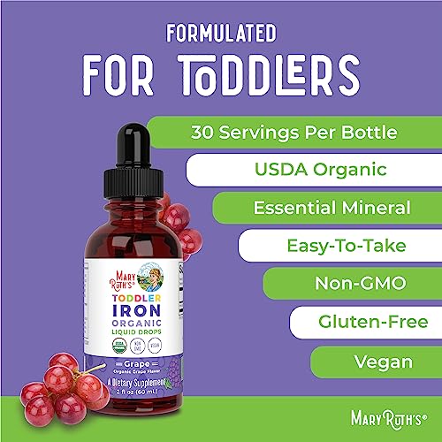 Liquid Iron Supplement for Children Ages 1-3, 2 Fl Oz Q232260