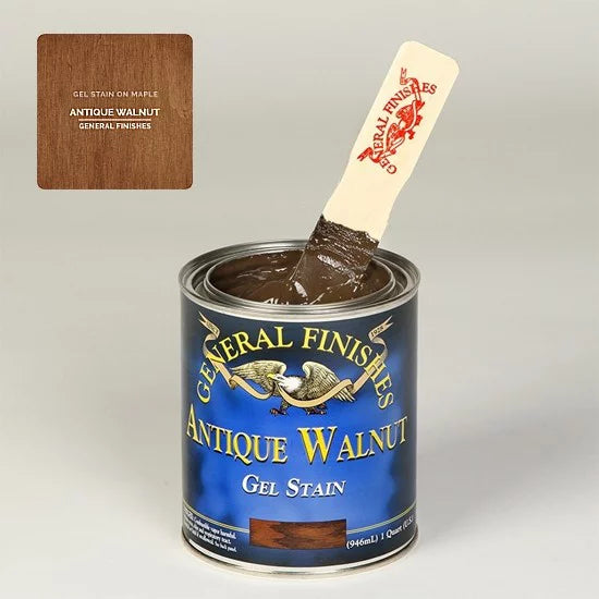 Antique Walnut Oil Based Gel Stain, Quart C369766