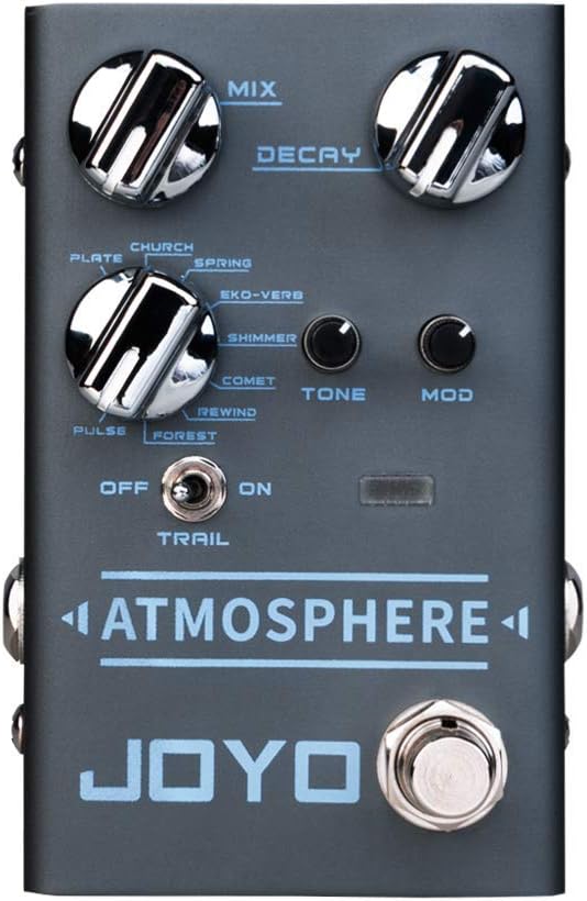 Digital Delay and Reverb Pedals for Electric Guitar J146