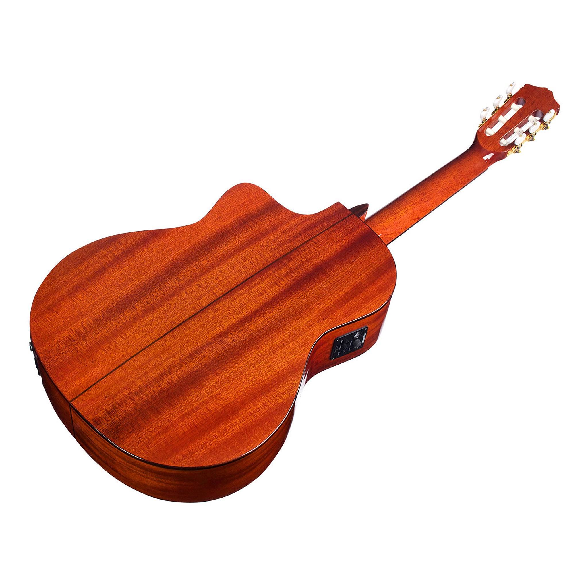Natural Cutaway Classical Acoustic Electric Guitar A56691