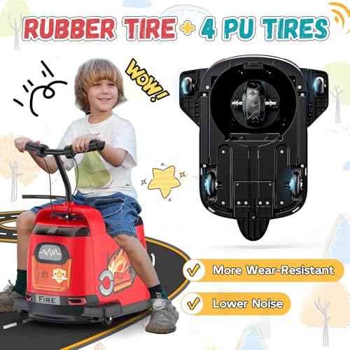 24V Ride On Electric Car with Brushless Motor, RED I86136