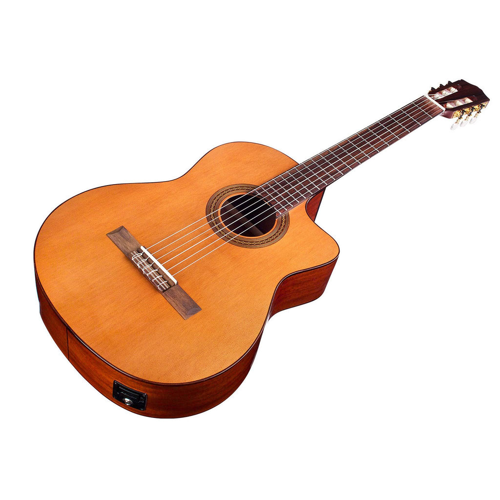 Natural Cutaway Classical Acoustic Electric Guitar A56691