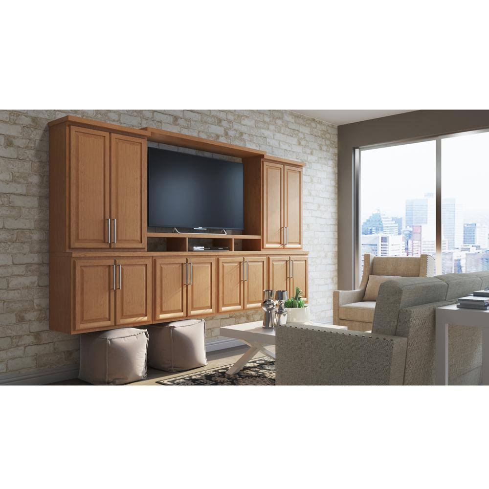 Medium Oak Lazy Susan Corner Base Kitchen Cabinet N888