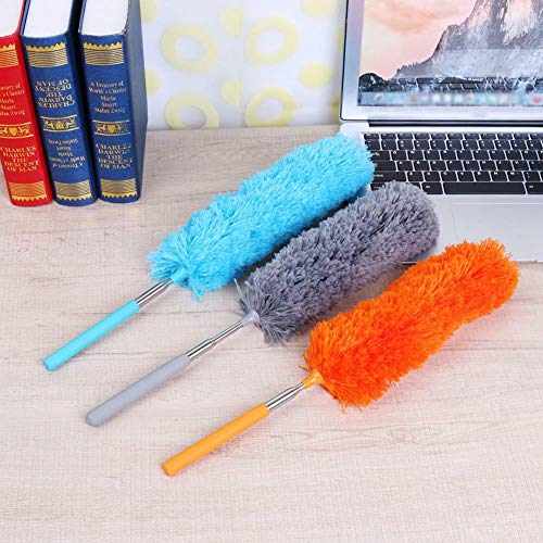 Grey Telescopic Microfiber Duster Z975038