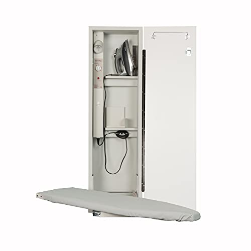 42 Inch Built-In Ironing Center with Swiveling Ironing Board N1242