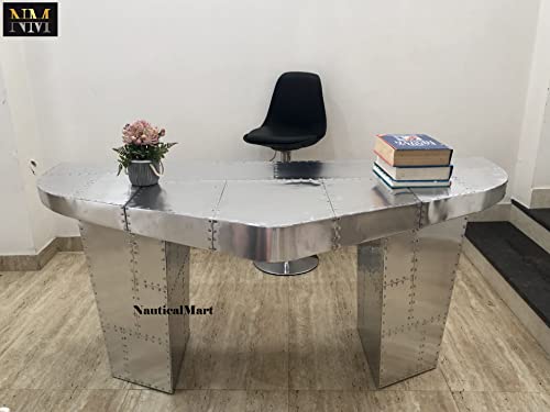 Aviator Wing Desk Aluminium Desk 72 Inches Y366500