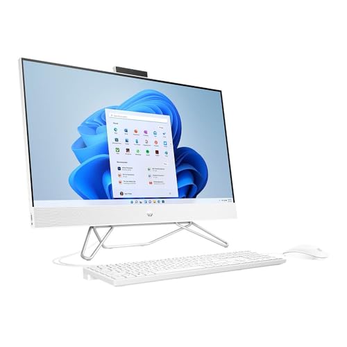 27 inch All-in-One Desktop Computer, FHD IPS Touchscreen, AMD Ryzen 7 5700U, 64GB RAM, 2TB PCIe SSD, Wi-Fi 6, Windows 11 Pro H44926