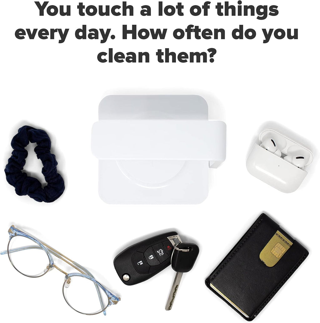 White UV Phone Sanitizer and Charger X669