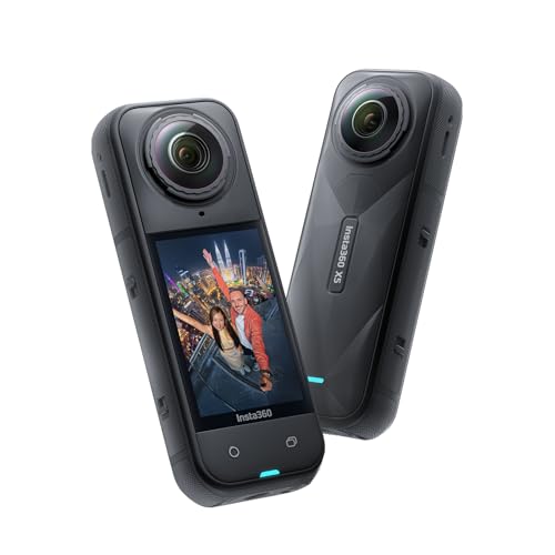 Waterproof 8K 360° Action Camera with Replaceable Lens L242