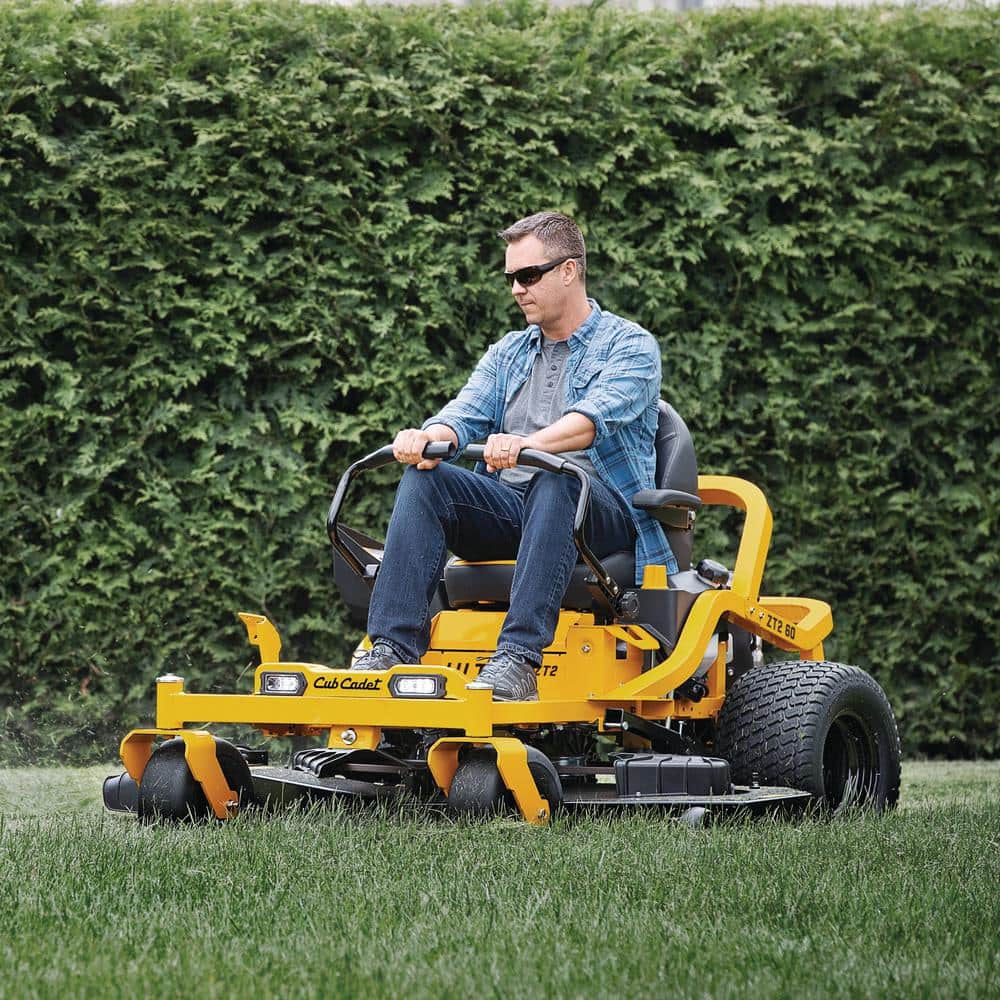 60 in. Fabricated Deck 24HP V-Twin Engine Dual Hydro Drive Gas Zero Turn Riding Lawn Mower O3294