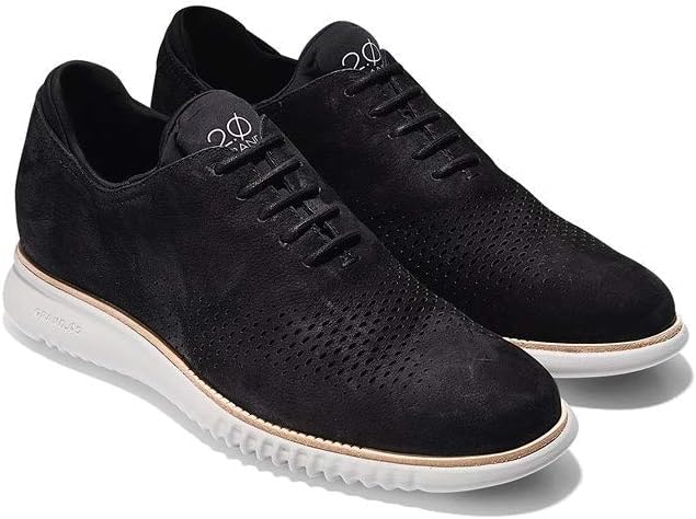 Black Nubuck Grey Oxford C839