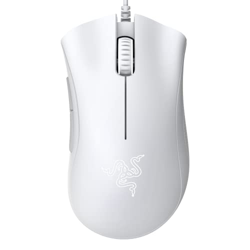 6400 DPI Optical Gaming Mouse with 5 Programmable Buttons Rubber Side Grips Classic Black S682294