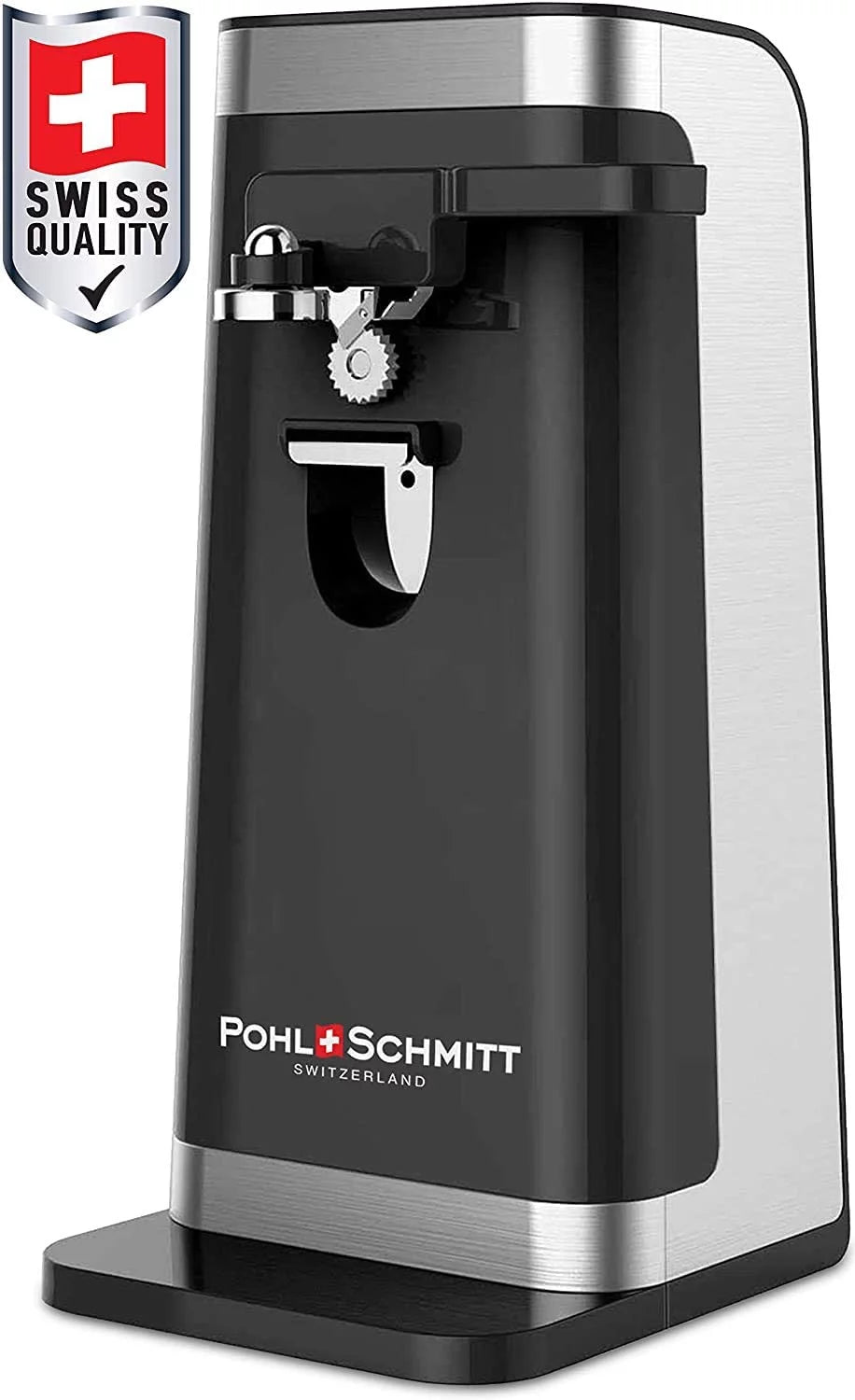 Electric Can Opener with Knife Sharpener and Bottle Opener K3639