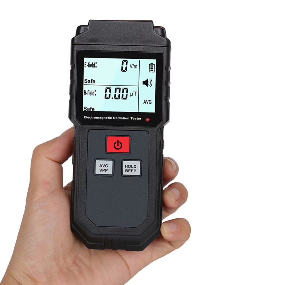 EMF Meter Electromagnetic Radiation Tester Digital Display K769571