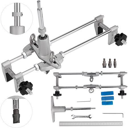 Mortice Door Fitting Jig Door Lock Mortiser Kit Hole Saw 3 Cutters 8pcs Q762
