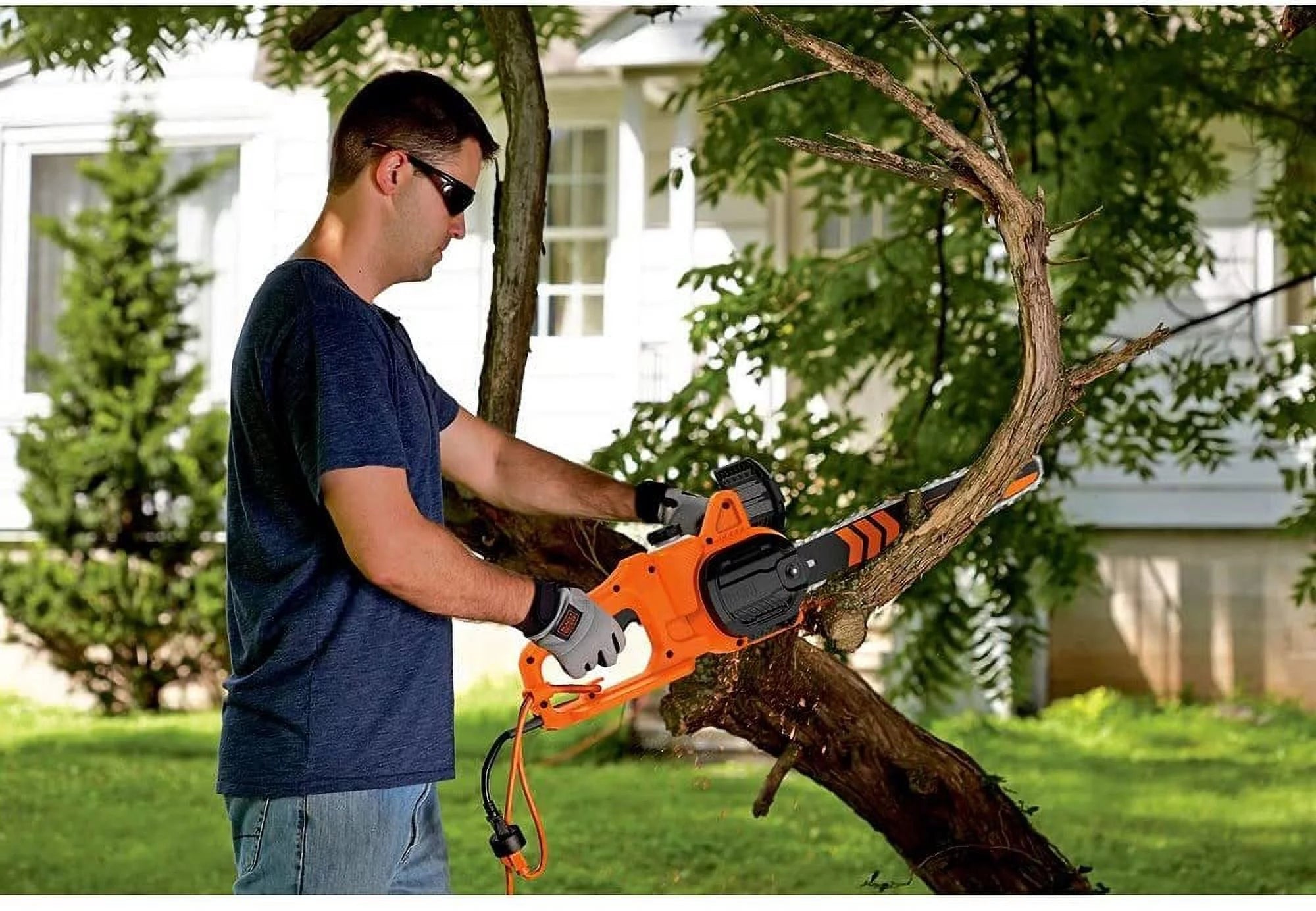 Black Orange Chain Saw N7432