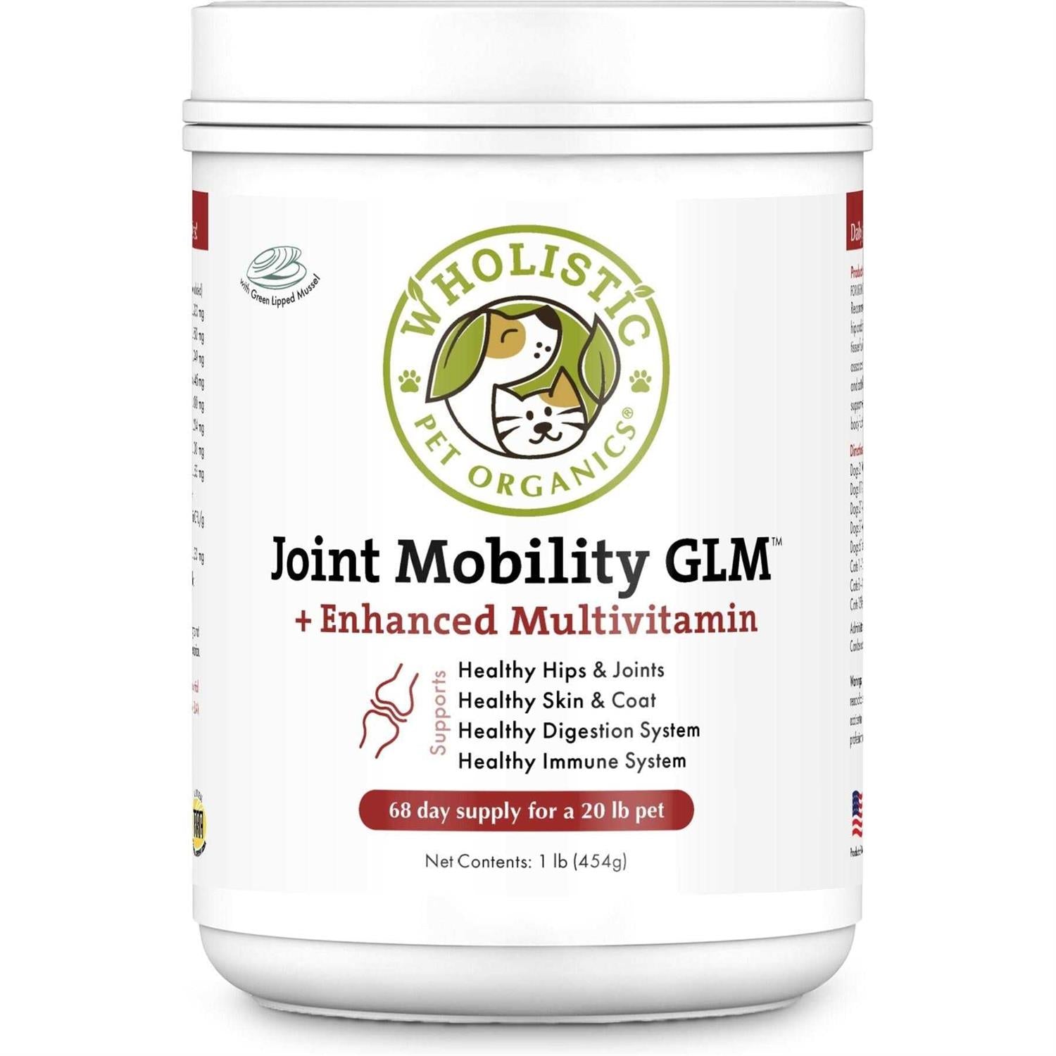 Joint Mobility with Green Lipped Mussel Pet Supplies G614
