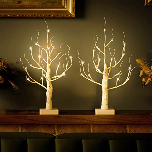 4ft 48LED Artificial Birch Tree Light U1690